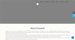 Desktop Screenshot of growtechagriscience.com